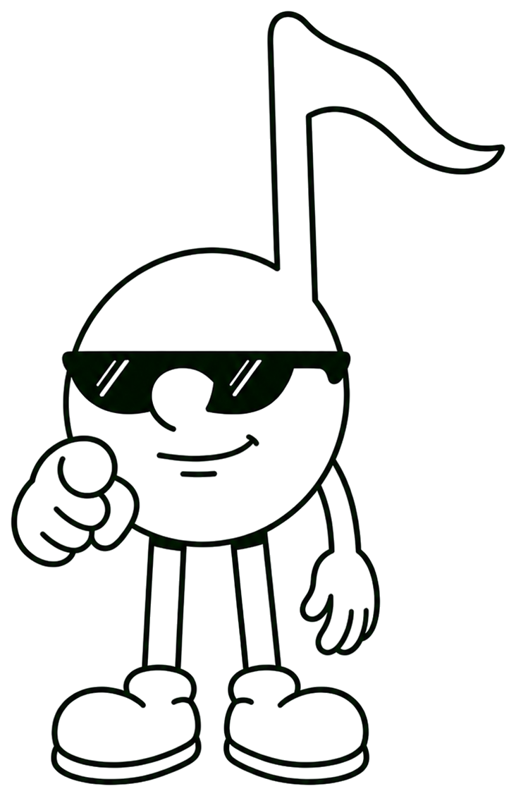 Charley te pointe du doigt, mascotte Groove District